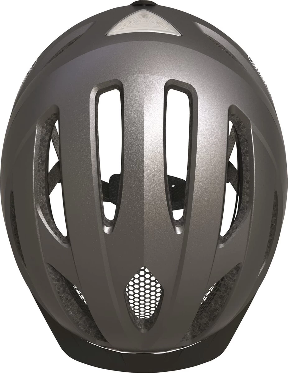 ABUS Pedelec 1.2 Fietshelm – Sparkling Titan – Maat M (52-57 Cm) NTA Gekeurd – Geschikt Voor High Speed E-bikes En Snorfietsen 6 ABUS Pedelec 1.2 Fietshelm – Sparkling Titan – Maat M (52-57 Cm) NTA Gekeurd – Geschikt Voor High Speed E-bikes En Snorfietsen - Afbeelding 4