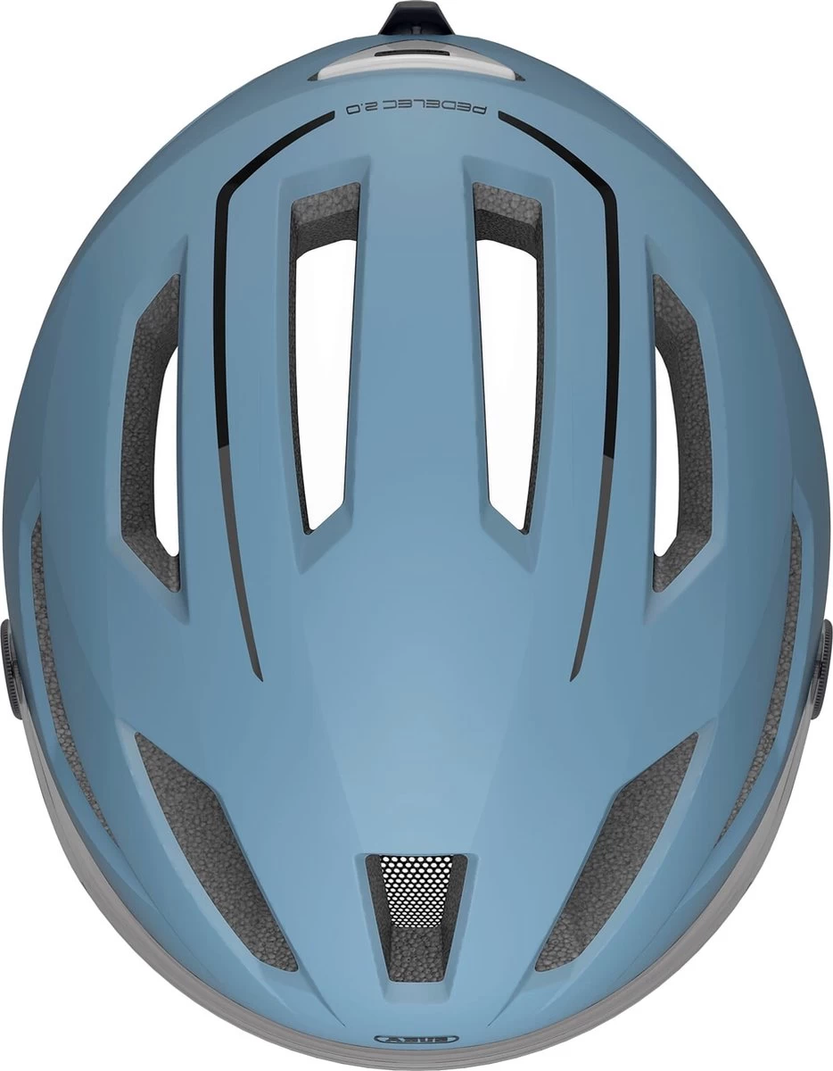 Abus Helm Pedelec 2.0 ACE Fietshelm - Maat L (56-62cm) - Glacier Blue 7 Abus Helm Pedelec 2.0 ACE Fietshelm - Maat L (56-62cm) - Glacier Blue - Afbeelding 5