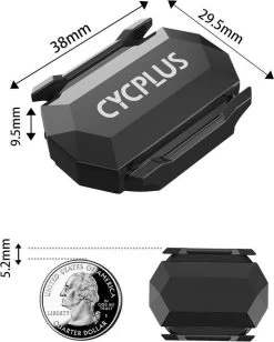 Cycplus C3 Cadanssensor En Snelheidssensor In 1 - Garmin - Wahoo - Zwift - Tacx - Bryton - Cadansmeter - Snelheidsmeter -Fietsenwinkel 962x1200 1