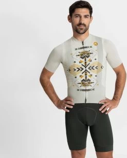 Rogelli Totem - Fietsshirt Korte Mouwen - Heren - Maat L - Sand -Fietsenwinkel 962x1200