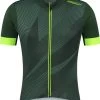 Rogelli Dusk - Fietsshirt Korte Mouwen - Heren - Maat XL - Groen, Fluor-Geel -Fietsenwinkel 974x1200