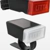 LITTA 2 Fietsverlichting Op Zonne-energie - Zwart (set) -Fietsenwinkel 991x1200