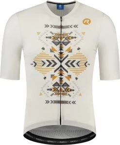 Rogelli Totem - Fietsshirt Korte Mouwen - Heren - Maat L - Sand